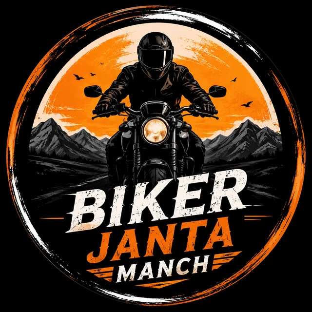 Biker Janta Manch rider emblem